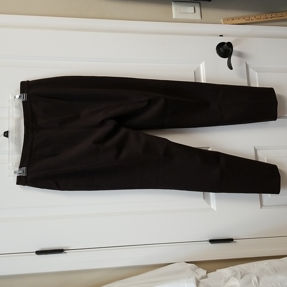 J Jill brown stretch pants sz 8 - Picture 3 of 4